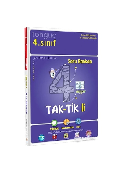 4.Sınıf Taktikli Soru Bankası -  Tonguç Akademi