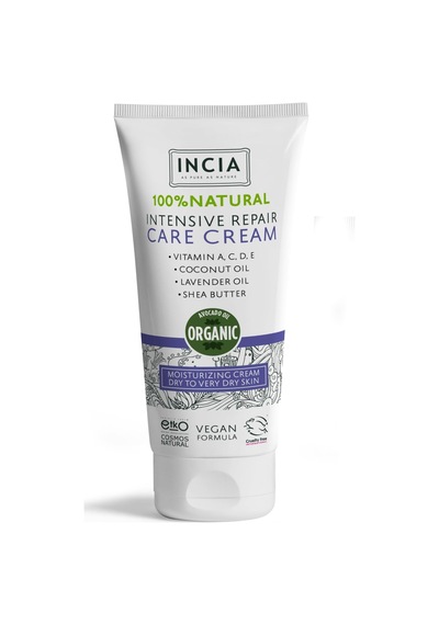 %100 Doğal Onarıcı Bakım Kremi Yoğun Nemlendirici Cilt Bakım Lavanta Shea Vegan 50 Ml