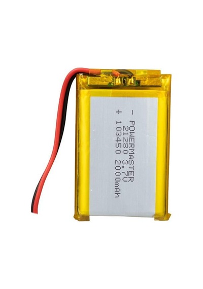 Powermaster 103450 3.7 Volt 2000 Mah Lityum Polimer Pil Diğer