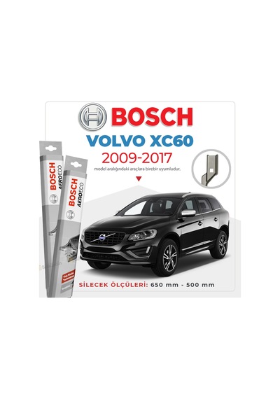 Volvo XC60 Muz Silecek Takımı (2009-2017) Bosch Aeroeco