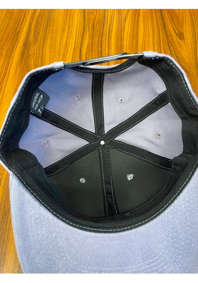 Hamze Hip Hop Snapback Rapper Basic Gabardin Cap Şapka Gri