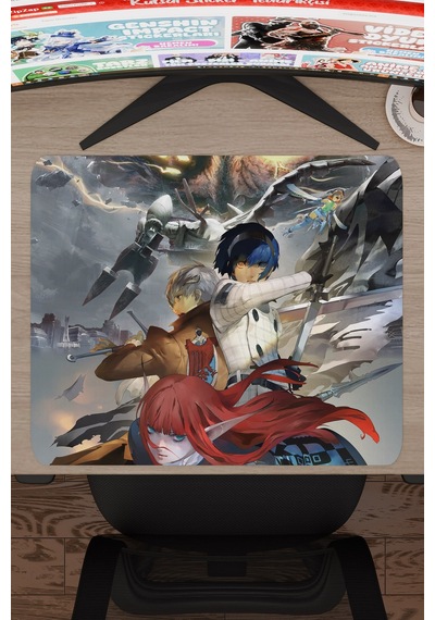 Metaphor: Refantazio Dikişli Kauçuk Oyuncu Mousepad V1 - 48x40 Xl Gaming Mouse Pad