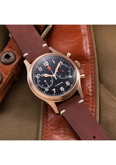 Red Star 40 Bronze-a Erkek Kol Saati Bronz