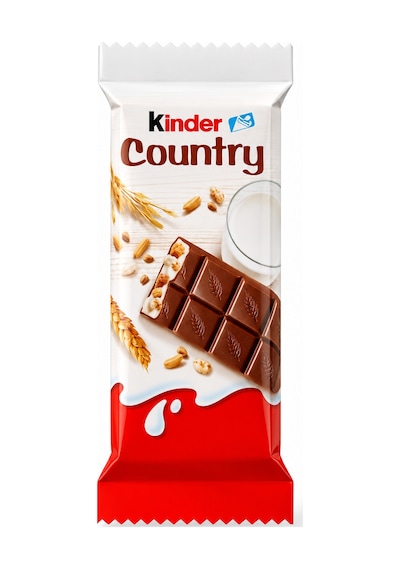 Kinder Country Tahıllı Ve Sütlü Dolgulu Sütlü Çikolata 23,5 Gr