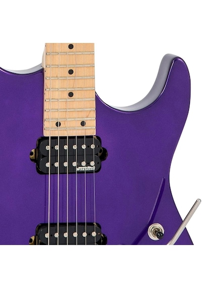Vintage V6m24 Reissued Elektro Gitar - Pasadena Purple