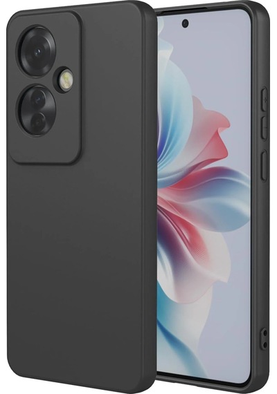 Gld-spt- Newface Oppo Reno 11f Kılıf First Silikon - Siyah