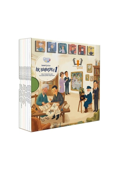Sanatçıyla İlk Buluşma Merhaba Serisi Kutulu 1. Set 12 Kitap ...