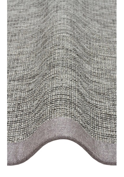 Eko Halı Ventura Vnt 2705 Grey Bordür Grey Sisal Görünümlü İç Ve Dış Mekan Uyumlu Hav Vermeyen Moder