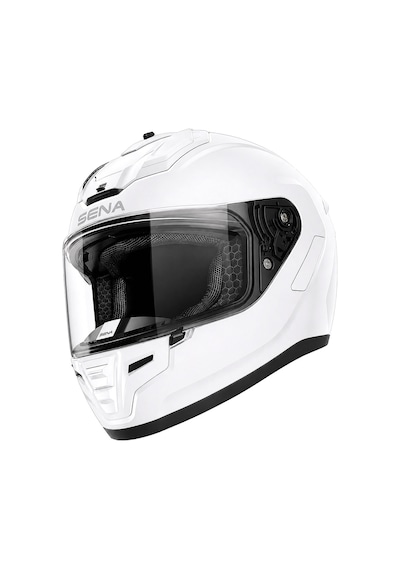 Sena Phantom Interkom Hazırlıklı Motosiklet Kask Beyaz