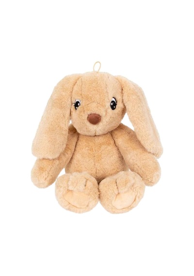 Peluş Tavşan Oturan 25 Cm Kahve Çok Renkli