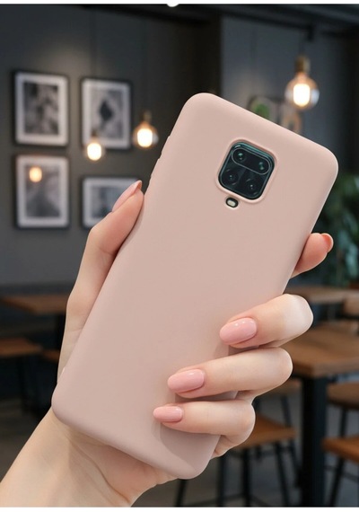 Xiaomi Redmi Note 9 Pro Kılıf Içi Kadife Süet Tasarımlı Kamera Korumalı Silikon Lansman Kapak