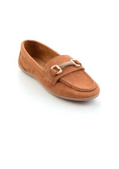 Taba Kadın Loafer Ayakkabı K01542380772