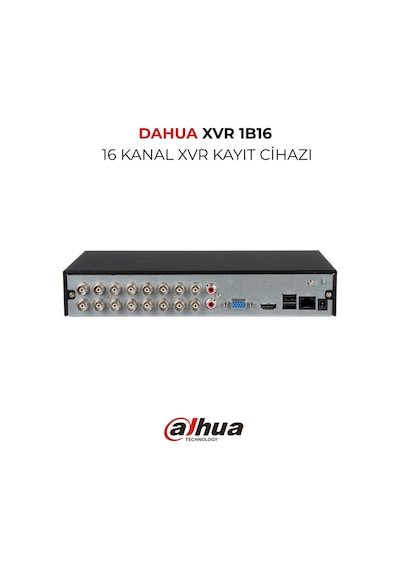 Xvr1b16-ı/t 16 Kanal Cctv Dvr Kayıt Cihazı