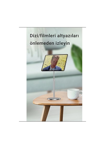 Mühlen Ph058 Ayarlanabilir Ergonomik Manyetik Telefon Standı Silver