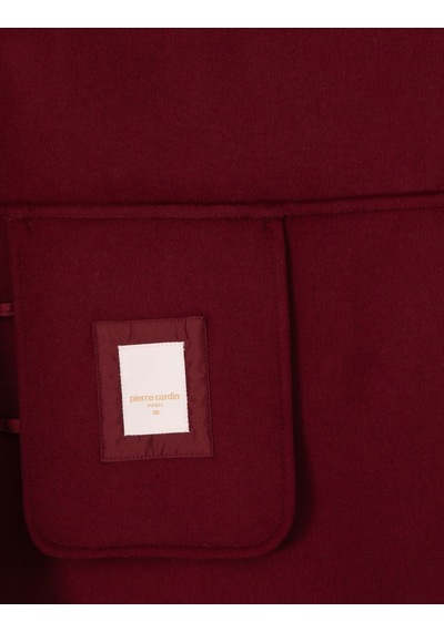 Pierre Cardin Kadın Bordo Kaban 50314273-vr014 Bordo