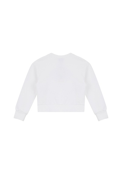Jeep Beyaz Kız Çocuk Baskılı Sweatshirt J6wg-swt7520 Ekru