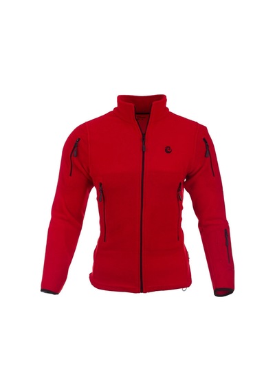 Karcamp 5 Cepli Unisex Polar Mont Ceket Kırmızı