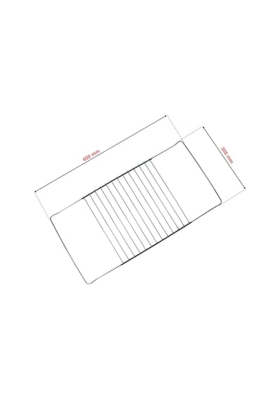 Ayarlanabilir Fırın Izgara Teli, 390x300mm Maximum Uzunluk 600mm Standart