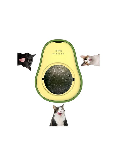 Forzacase Avokado Kedi Nanesi Catnip Kediler için Yalama Topu - FC031