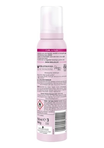 Taft Sac Kopugu 150ml Curl & Flex 3