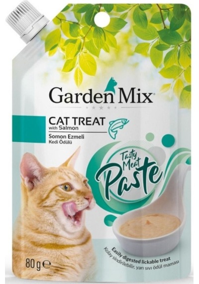 Garden Mix Somonlu Kedi Ezmesi 80gr
