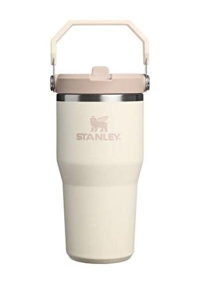 Stanley The Iceflow Flip Straw 2.0 Tumbler 0.60l Pipetli Termos 10-13425-0119 Krem