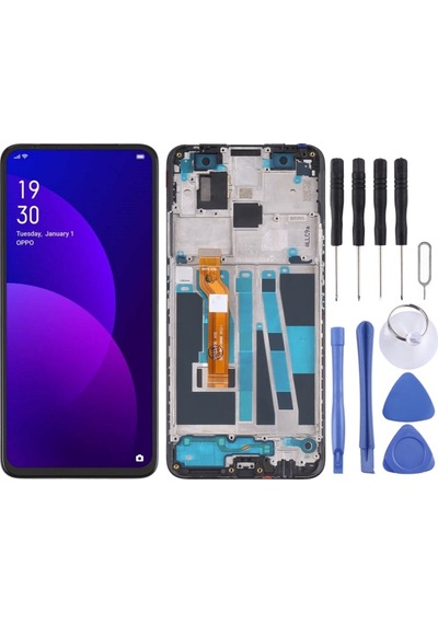 Oppo F11 Pro Lcd Ekran Siyah Renk İlanı+tamir Seti Cph1959 Cph2209 Cph1989 Xxe3