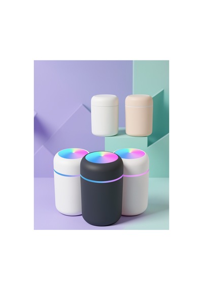 Rgb Işıklı Ultrasonik Hava Nemlendirici 300 Ml