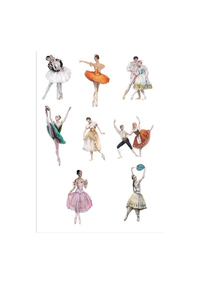 Balerin Sticker Set