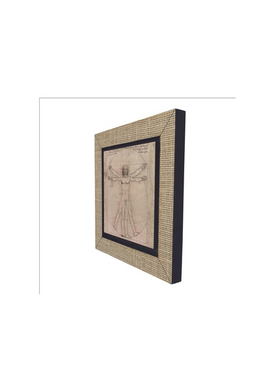 Vitruvius Adamı Leonardo Da Vinci, 1492 Baskılı Mdf Magnet 7x7 420