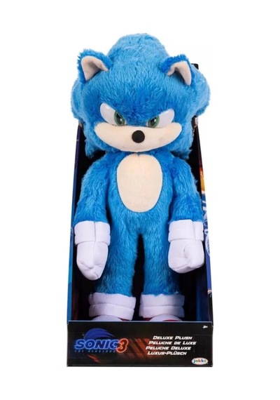 Mey İthalat Sonic Peluş 34 Cm Mavi