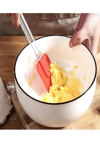 Ckm Silikon Plastik Saplı Silikon Spatula Mutfakta En Çok Kullanılan Kırmızı Genel