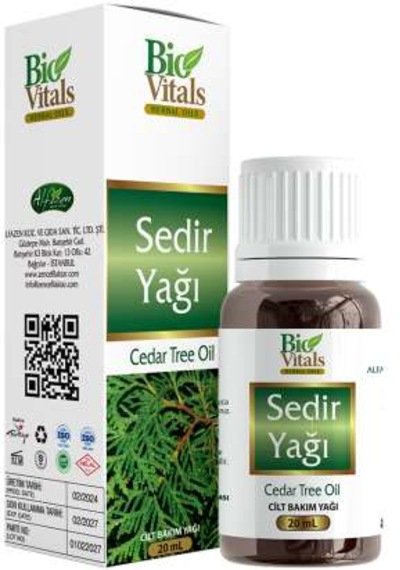 Bio Vitals Sedir Yağı 20 Ml X 2 Adet