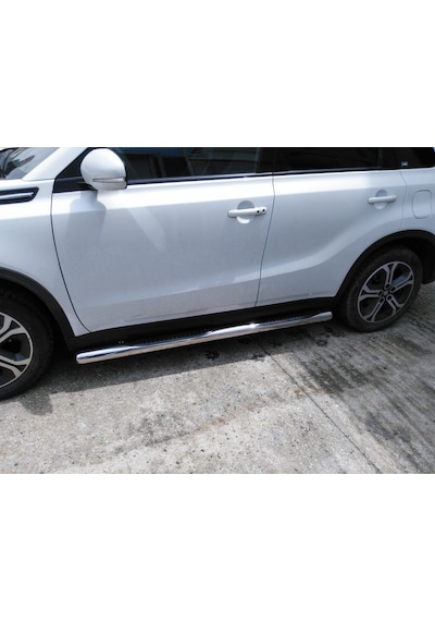 Ranger Dört Kapı 4x4 2012-2015 Uyumlu Krom Ø70 Yan Basamak Tubular C Modeli