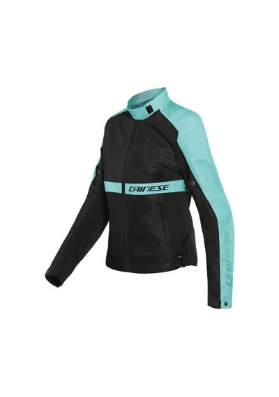 Dainese Ribelle Air Black Acqua Green Kadın Tekstil Mont Siyah - Yeşil
