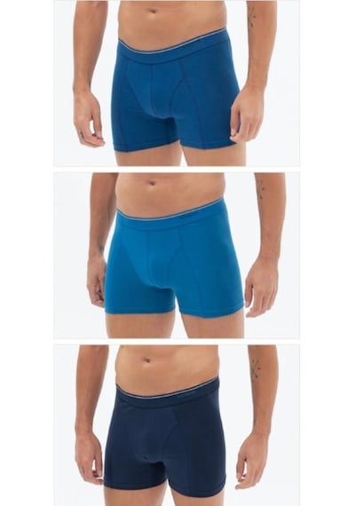 Blackspade Erkek Boxer Tender Cotton 3'lü 9673 Çok Renkli