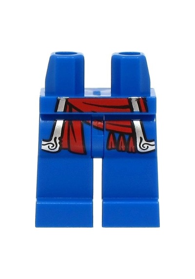 Minifigür Parçaları: Legs Decorated, Bacak, Ayak: 970c00pb1574 Korsan Bacağı