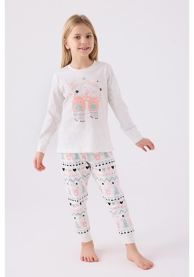 Roly Poly 3486-2 Kız Çocuk Pijama Takımı 001