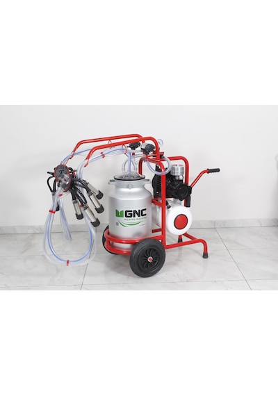 Gnc  Sym 40.8 Çift Sağım Alüminyum Tek Güğüm Süt Sağım Makinesi