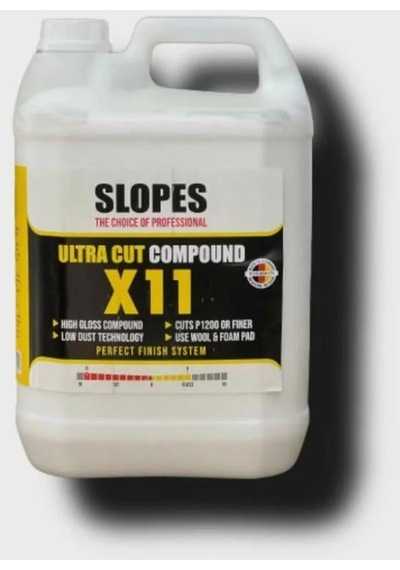Slopes X11 Agresif Çizik Çıkarıcı Pasta 5 Lt