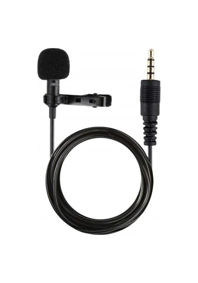 Mey İthalat 3.5mm Jak 1.5 Metre Double Mikrofon - Siyah