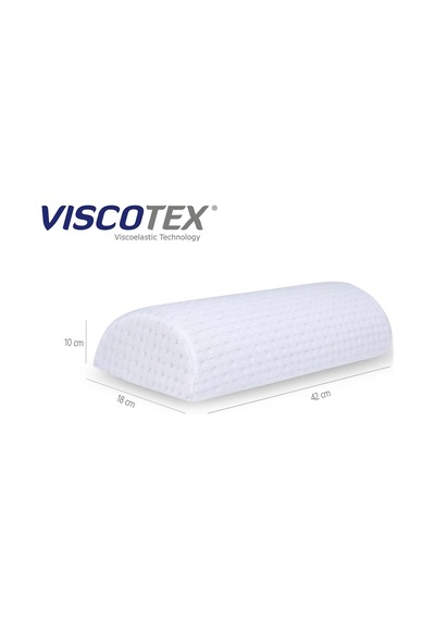 Viscotex Ortopedik D Model Çok Amaçlı Visco Yastık 42 x 18/10 CM