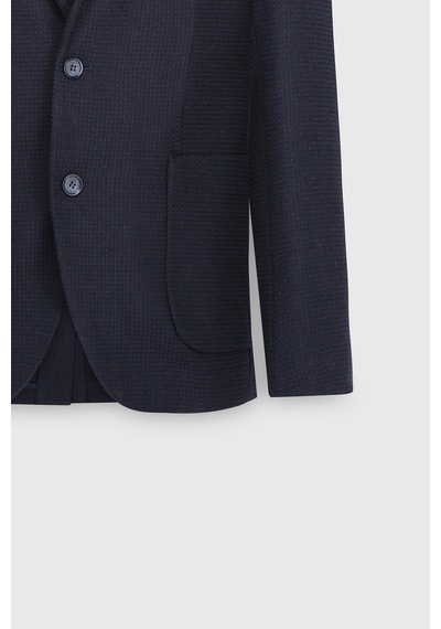 AC&Co / Altınyıldız Classics Erkek Lacı Yünlü Slim Fit Dar Kesim Mono Yaka Desenli Torba Cepli Ceket Lacı AC&Co / Altınyıldız Classics Erkek Lacı Yünlü Slim Fit Dar Kesim Mono Yaka Desenli Torba Cepli Ceket Lacı