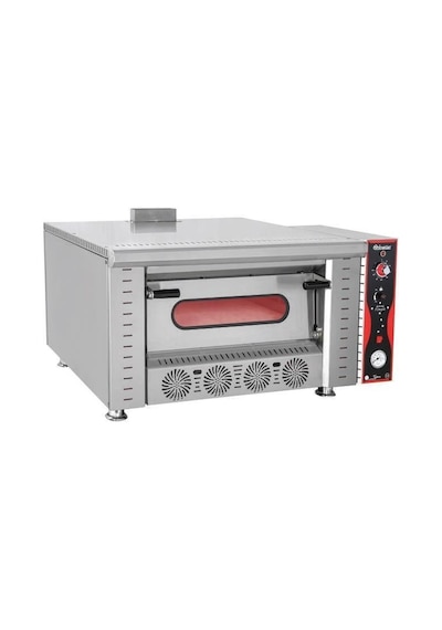 Himaksan Çift Katlı Pizza Fırını Tüplü 4 + 4 Pizza