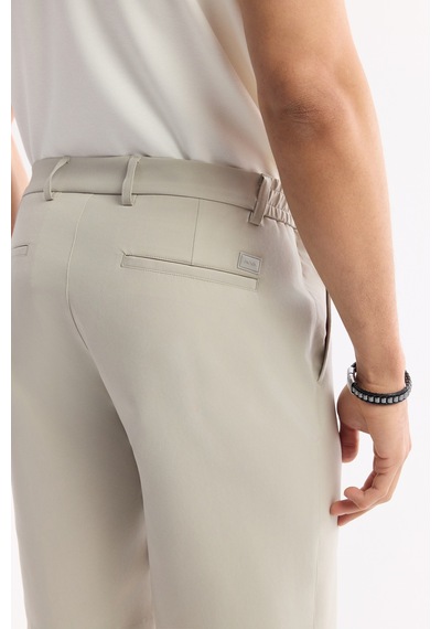 Avva Erkek Taş Beli Lastikli Bi-stretch Teknik Kumaş Relaxed Fit Şort A51y3712