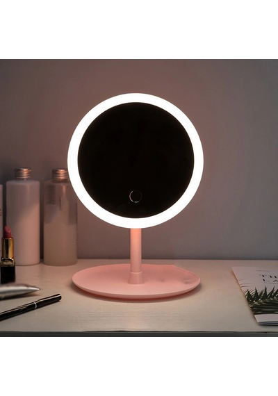 Led Işıklı Dokunmatik Masaüstü Makyaj Aynası