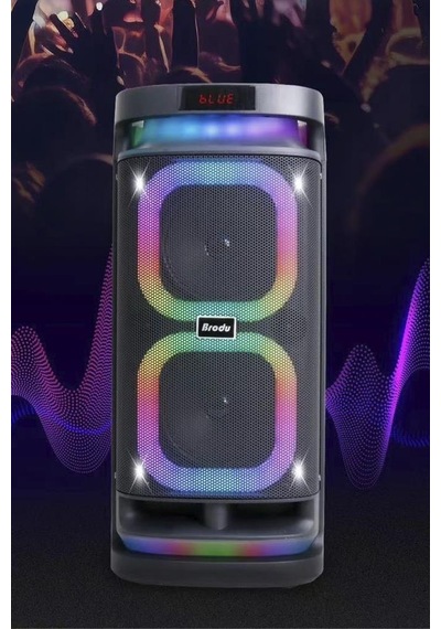 Torima BTS-1989 RGB Karaoke Mikrofonlu Kumandalı Bluetooth Hoparlör