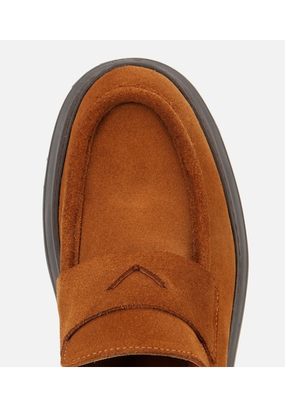 Hotiç Erkek Süet Deri Taba Kalın Tabanlı Günlük Loafer 02ayh313930a370 02ayh313930a370 Taba