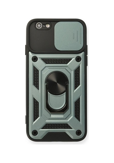 Apple İphone 6 Kılıf Pars Lens Yüzüklü Silikon