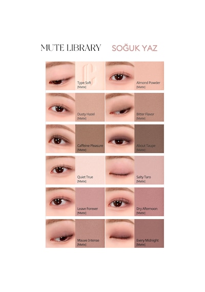 Clio Pro Eye Palette Air 03 Mute Library